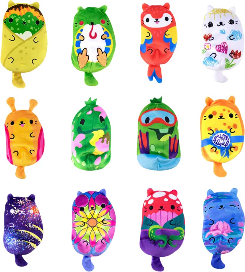 М'яка іграшка-сюрприз Cats Vs Pickles ВЕСЕЛІ КОТИКИ ТА ОГІРНИКИ (в асорт., в диспл.) (V1002-361)