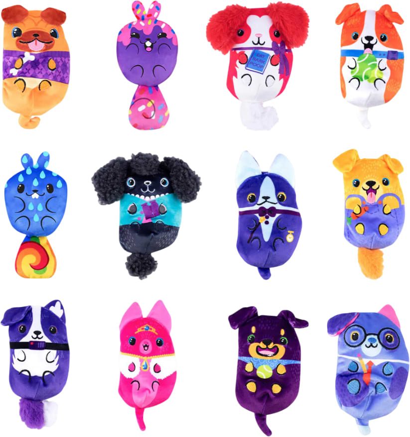 Мягкая игрушка-сюрприз Cats Vs Pickles СОБАЧКИ И БЕЛОЧКИ (в ассорт., в диспл.) (V2001-36) - Фото 1