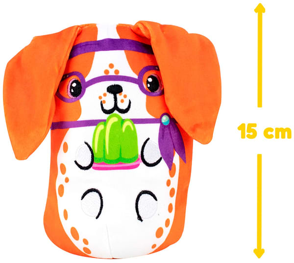 Фото - М'яка іграшка-сюрприз Cats Vs Pickles Dogs vs Squirls серії «CHONK» – СОБАЧКИ ТА БІЛОЧКИ (в асорт., в диспл.) (V2042-18)