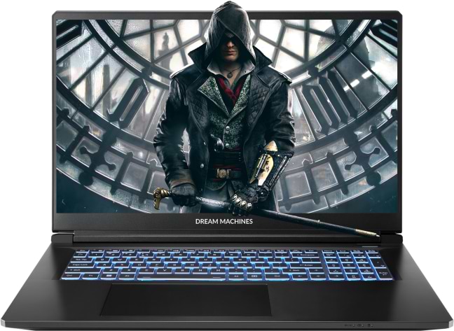 Ноутбук игровой Dream Machines RT5050-17 (RT5050-17UA21) Black - Фото 1