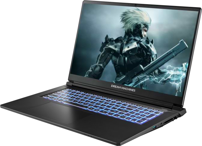 Фото - Ноутбук ігровий Dream Machines RAI7-350 (RT5050-17UA24) Black