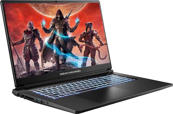 Фото - Ноутбук ігровий Dream Machines RAI7-350 (RT5060-17UA24) Black