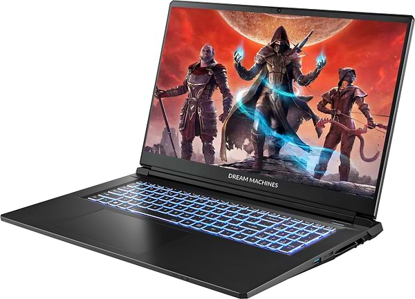 Фото - Ноутбук ігровий Dream Machines RAI7-350 (RT5060-17UA24) Black