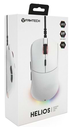 Фото - Мышь проводная игровая Fantech HELIOSUX3V2 White