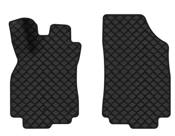 Коврики из экокожи в салон авто передние EVAtech для Megane (III) 5-doors MT Renault 2008-2016 3 поколение Htb EU RT32111AEV2RN2BBB