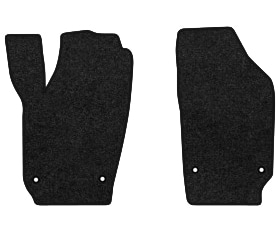 Килимки ворсові в салон авто EVAtech Premium для Volkswagen Polo (IV) 3-doors 2001-2009 4 покоління Htb EU чорний кант (VW12025AV2TL4VPB)