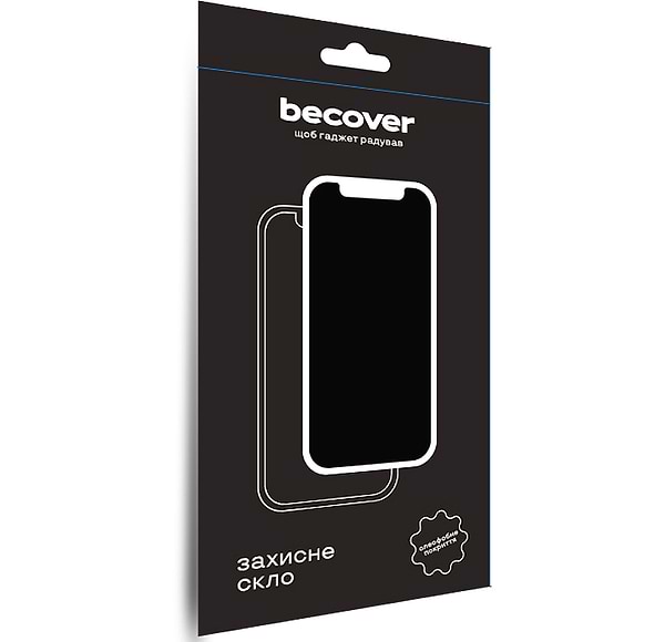 Фото - Защитное стекло для смартфона BeCover for Motorola Moto E32s Black (709733)