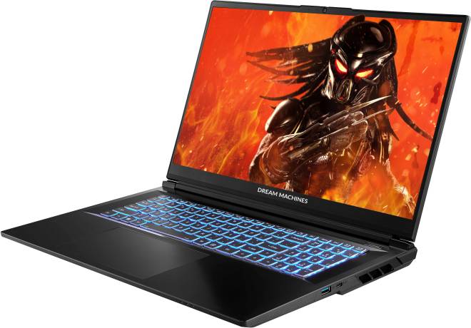 Фото - Ноутбук игровой Dream Machines CI7-14650HX (RG4050-17UA37) Black