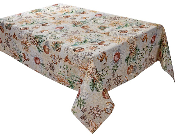 Фото - Скатертина прямокутна Lefard гобелен Tinsel повноцвіт 140х280 см (715-399)