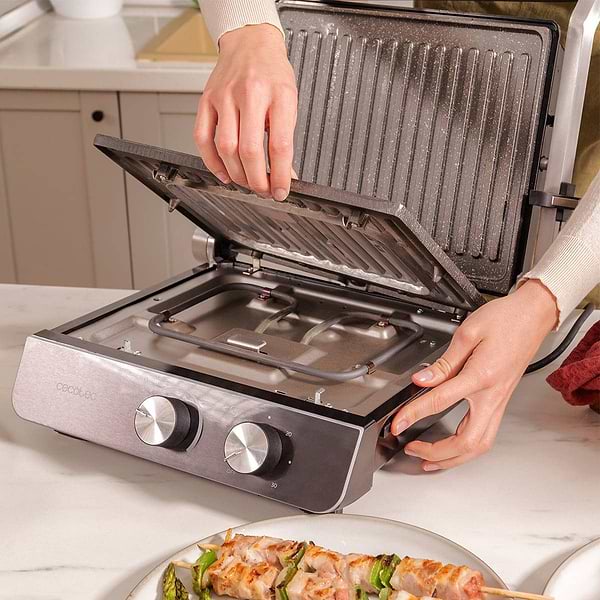 Фото - Гриль-барбекю електричний Cecotec Rock'nGrill Blaze Neon (CCTC-08054)