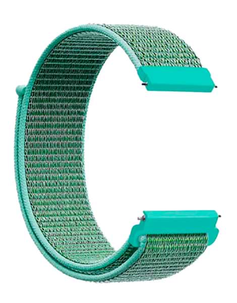 Ремінець для смарт-годинника BeCover Elastic Nylon Style for Samsung Galaxy Watch 46mm / Watch 3 45mm / Gear S3 Classic / Gear S3 Frontier Gray-Green (710499)