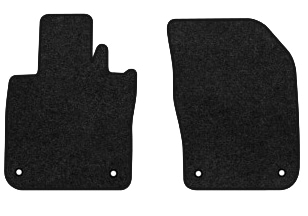 Килимки ворсові в салон авто EVAtech Premium для Volvo V60 2018 2 покоління Combi EU чорний кант (VV43281AB2VL4VPB)