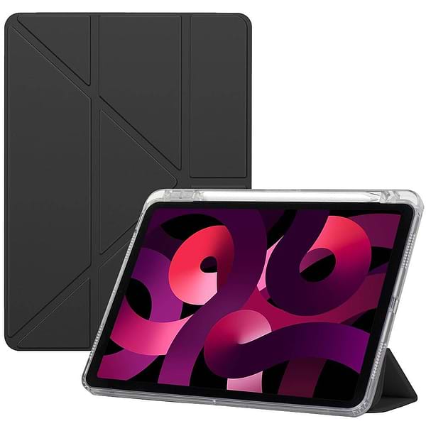 Фото - Чехол для планшета BeCover Ultra Slim Origami Transparent for Apple iPad Pro 11" M4 2024 Black (711689)