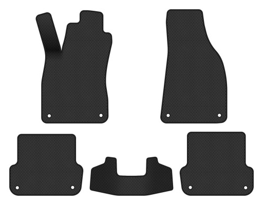 EVA коврики в салон авто EVAtech для A4 (B6) MT Audi 2000-2004 2 поколение Sedan EU (AU1408CV5AV8RBB)