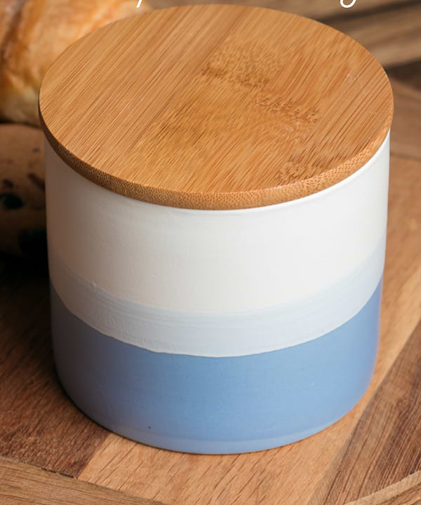 Фото - Ємність для сипучих Vittora небо 10 см (VТ-8503)