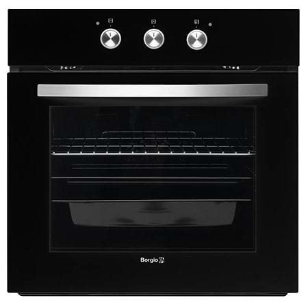 Духовой шкаф электрический Borgio OFA 206.02 V Black Glass - Фото 1