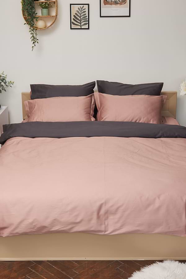 Фото - Комплект постільної білизни Moon&Star King Size 220x240 Violet Satin Premium (MS-820000456)