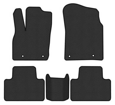 EVA коврики в салон авто EVAtech для Durango (WK2) 7 seats Restyling Dodge 2014 3 поколение SUV USA DE14153C5OU4RBB