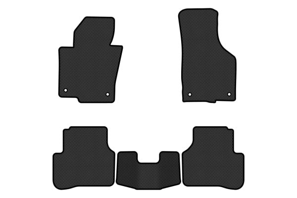 Фото - Коврики из экокожи в салон авто EVAtech ECO для Passat (B6) (with armrest) Volkswagen 2005-2010 6 поколение Sedan EU VW3264CS5AV4BBB