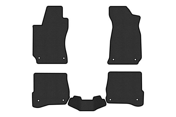 Фото - Коврики из экокожи в салон авто EVAtech ECO для Passat (B5) Volkswagen 1996-2005 5 поколение Sedan EU VW3988CGK5AV8BBB