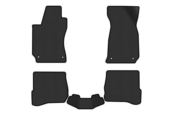 Фото - Коврики из экокожи в салон авто EVAtech ECO для Passat (B5) Volkswagen 1996-2005 5 поколение Combi EU VW3989CBB5AV4BBLB