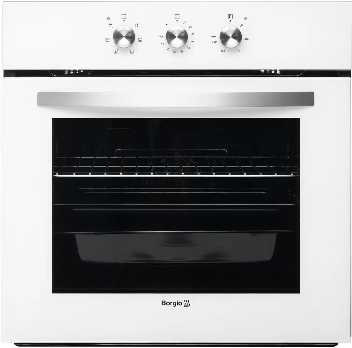 Духовой шкаф электрический Borgio OFA 106.02 V White Glass - Фото 1