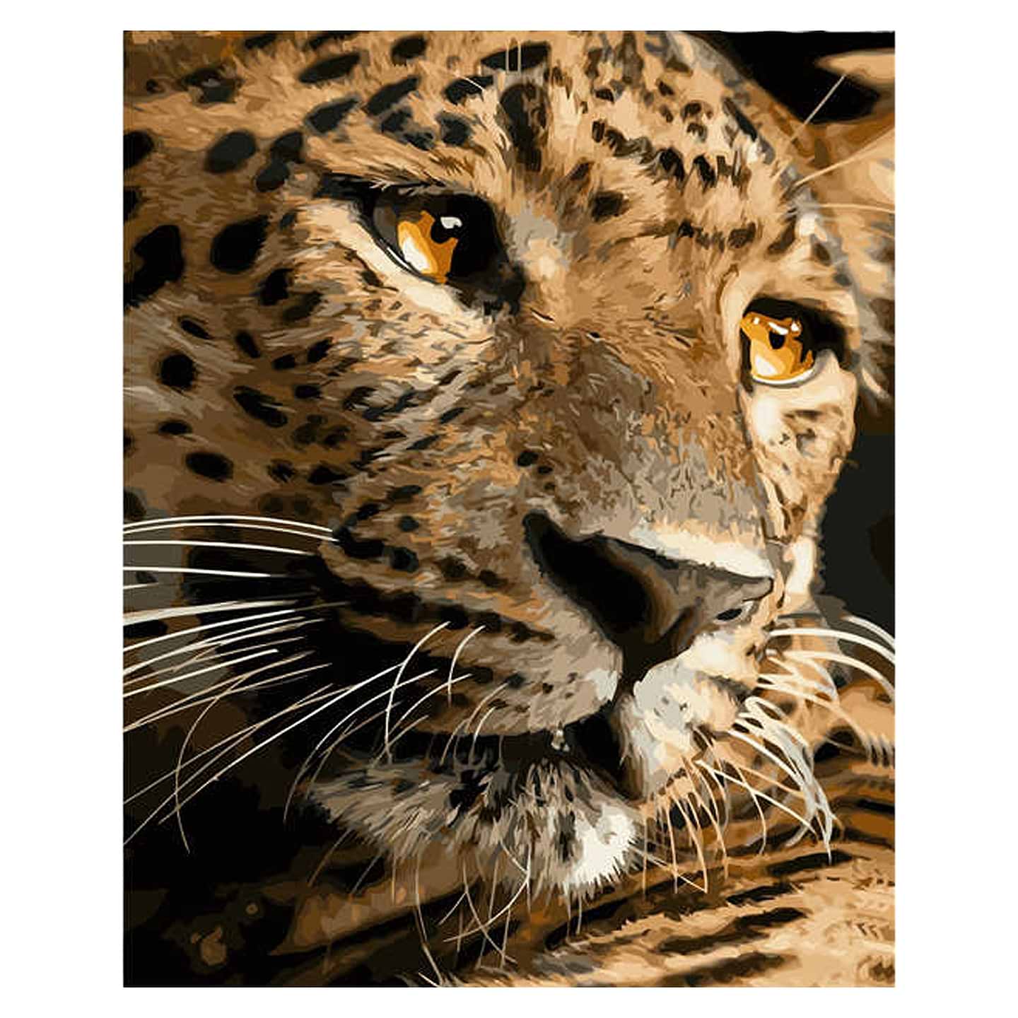 Купити Картина за номерами Strateg Далекосхідний леопард 40х50 см (VA-2763) - Фото 1 Картина за номерами Strateg Далекосхідний леопард 40х50 см (VA-2763) - Фото 1