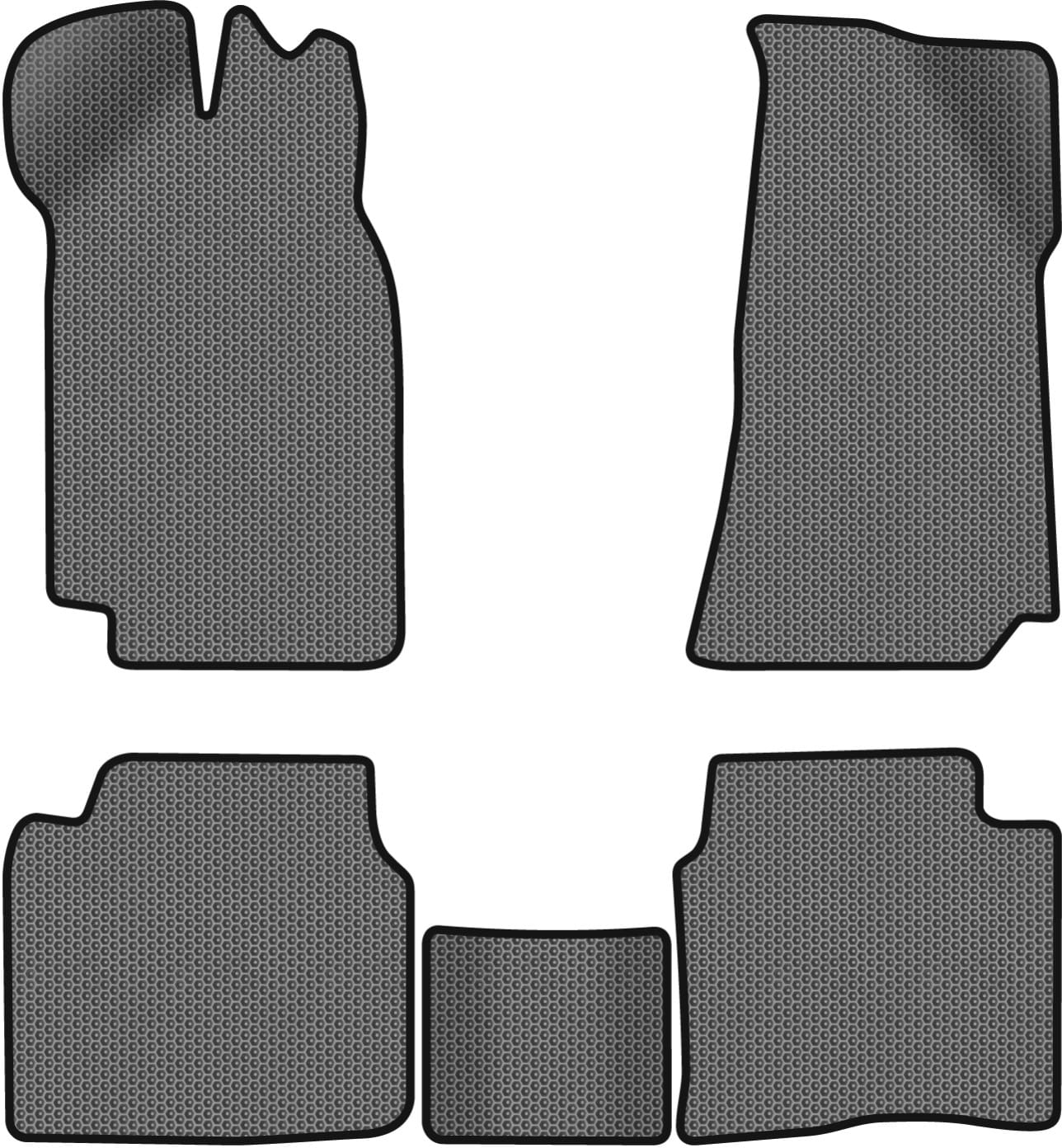 EVA килимки в салон авто EVAtech для 2107 ВАЗ 1982-2011 1 покоління Sedan EU (VA12382C5SGB)