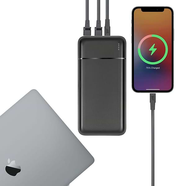 Фото - Батарея мобільна RIVACASE RIVAPOWER 10000 mA Black (VA2101)