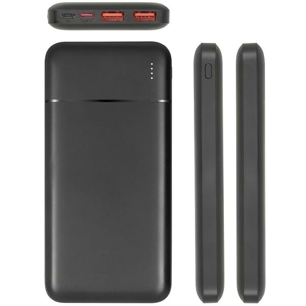 Фото - Батарея мобільна RIVACASE RIVAPOWER 10000 mA Black (VA2101)
