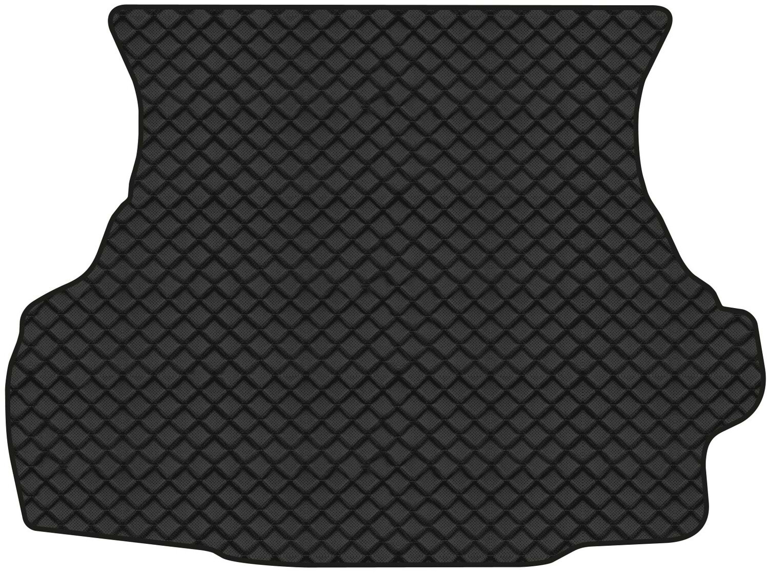 Килимок з екошкіри в багажник авто EVAtech для 21099 ВАЗ 1990-2011 1 покоління Sedan EU (VA51005B1BBB)