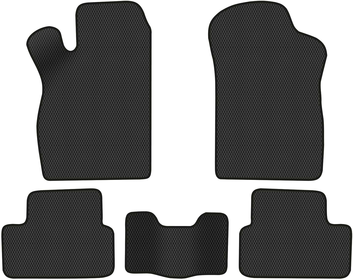 EVA коврики в салон авто EVAtech для 21099 ВАЗ 1990-2011 1 поколение Sedan EU (VA51005CV5RBB)