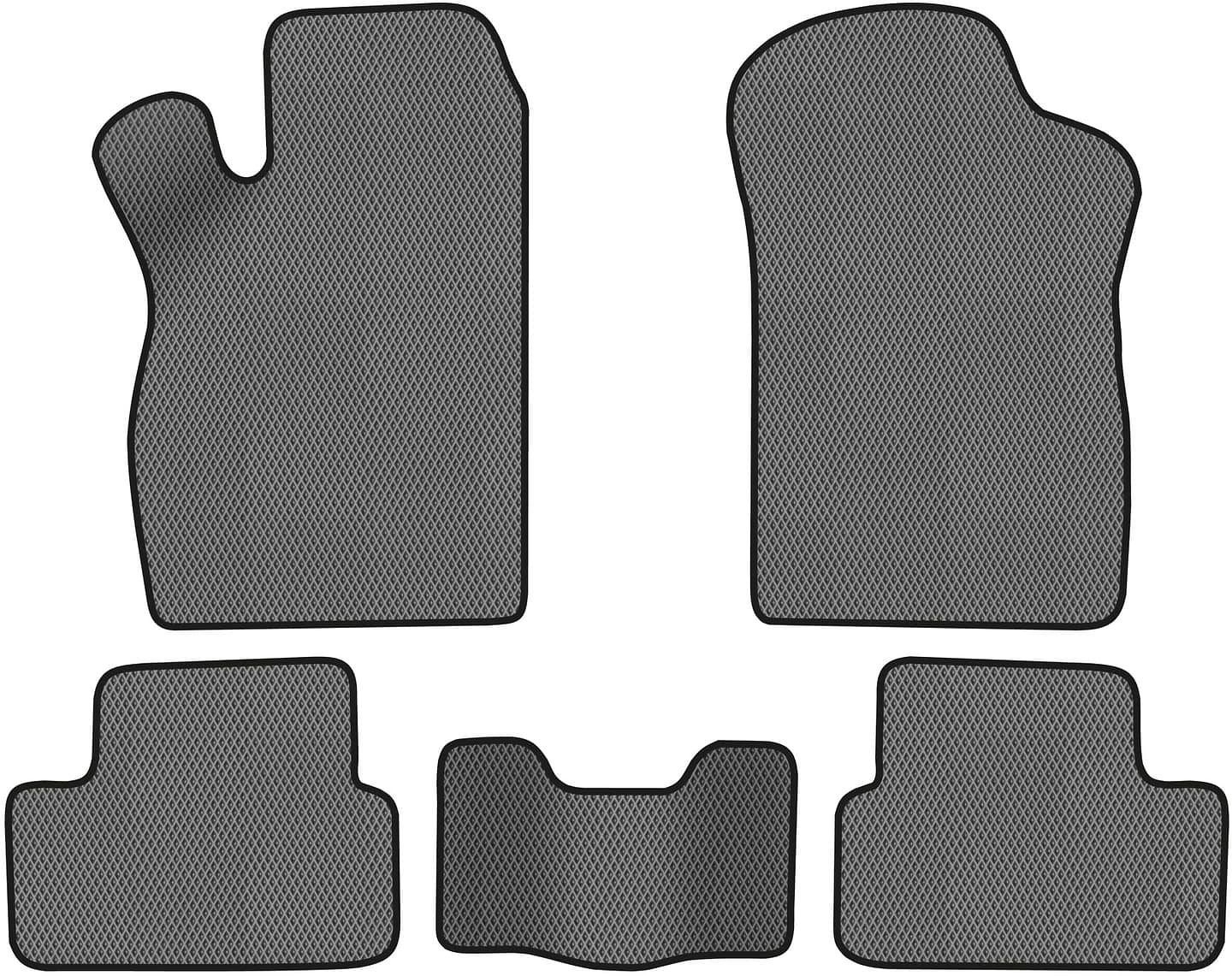 EVA коврики в салон авто EVAtech для 21099 ВАЗ 1990-2011 1 поколение Sedan EU (VA51005CV5RGB)