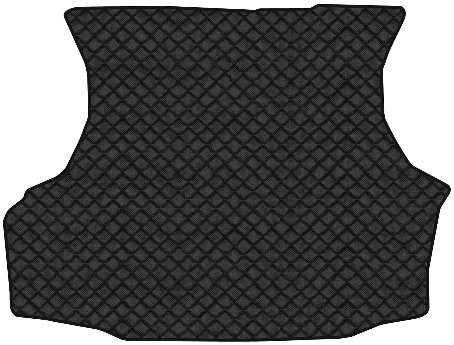 Коврик из экокожи в багажник авто EVAtech для 2115 ВАЗ 1997-2012 1 поколение Sedan EU (VA51006B1BBB)