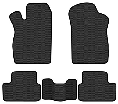 EVA коврики в салон авто EVAtech для 2114 ВАЗ 2001-2013 1 поколение Htb EU (VA51008CV5RBB)