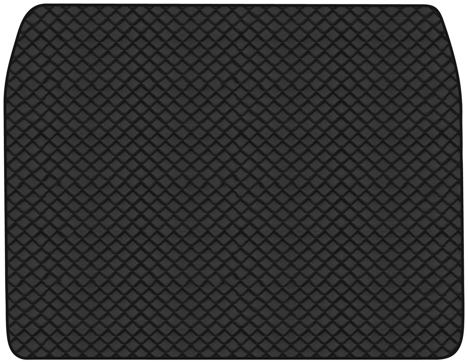 Коврик из экокожи в багажник авто EVAtech для 2106 ВАЗ 1976-2006 1 поколение Sedan EU (VA51322B1BBB)