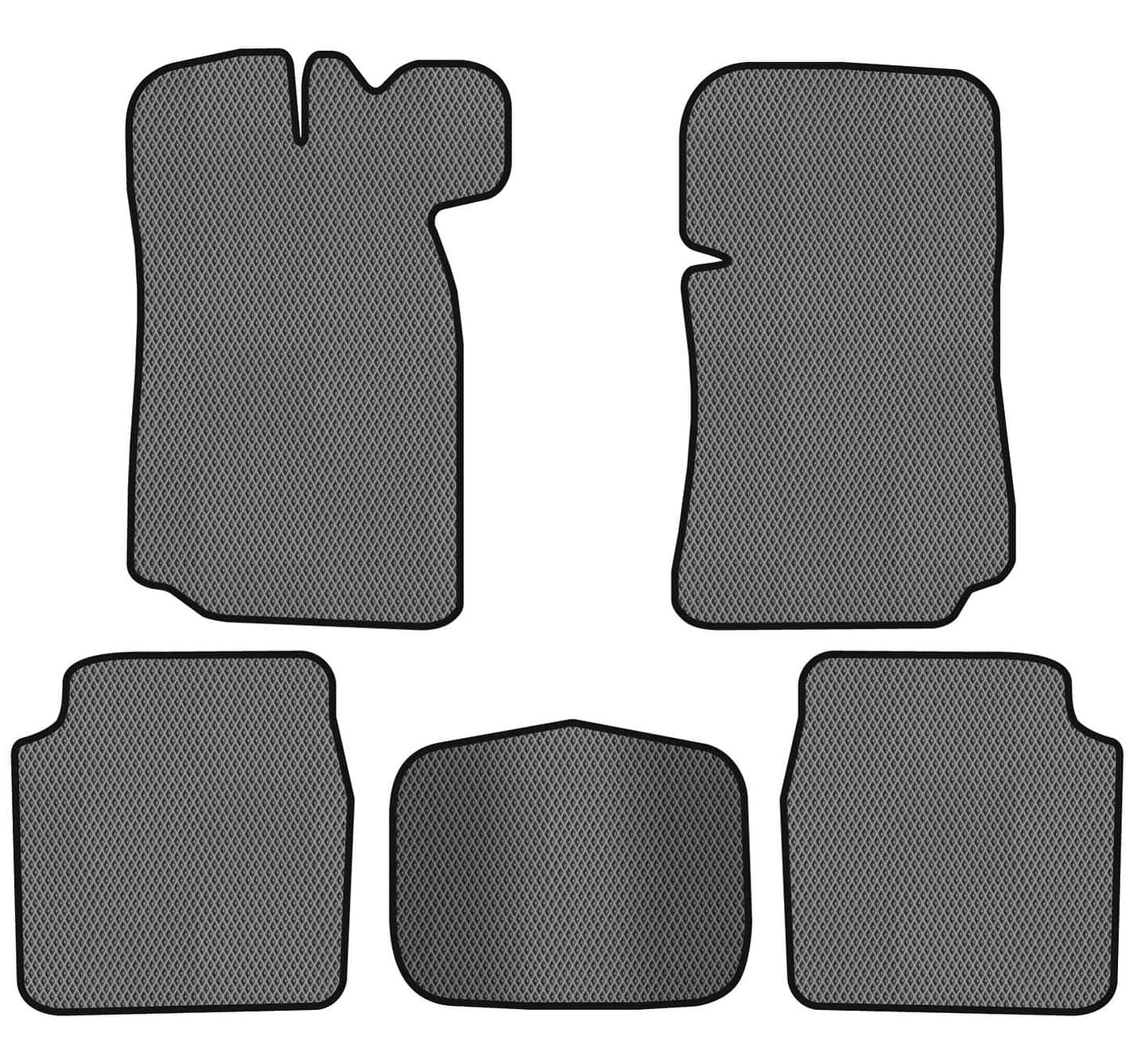 EVA коврики в салон авто EVAtech для 2106 ВАЗ 1976-2006 1 поколение Sedan EU (VA51322C5RGB)