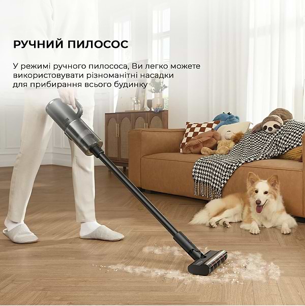 Фото - Пилосос ручний миючий Dreame Wet and Dry Vacuum H12 Dual