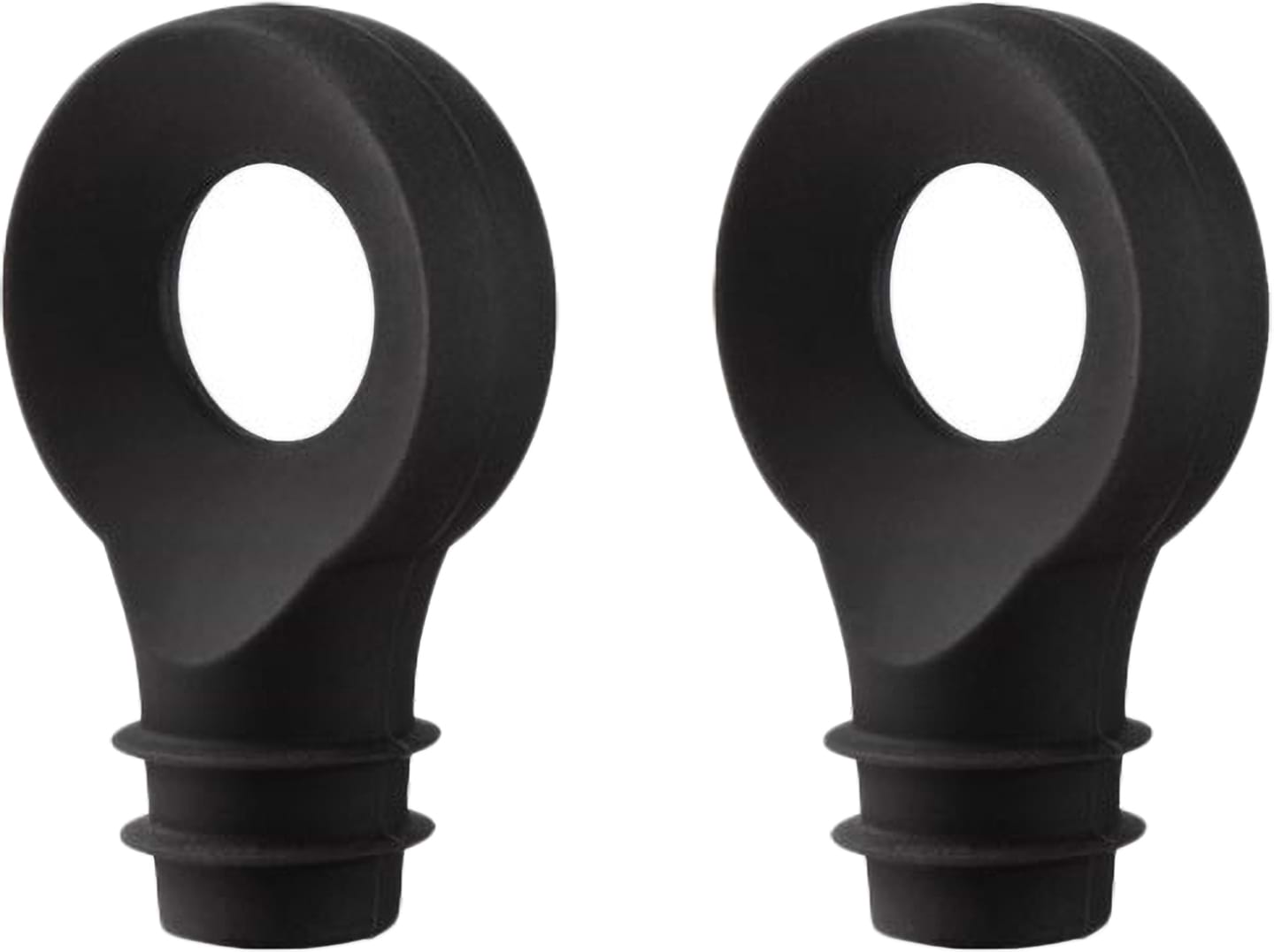 Пробка для вина Vacu Vin BOTTLE STOPPER BLACK 2 шт. (08874606)