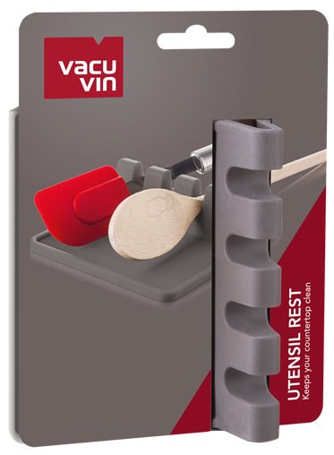 Фото - Підставка для кухонного приладдя Vacu Vin Utensil Rest Grey (46703606)