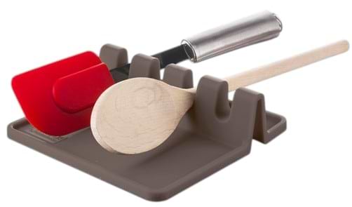 Фото - Підставка для кухонного приладдя Vacu Vin Utensil Rest Grey (46703606)