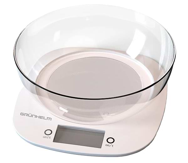 Фото - Весы кухонные Grunhelm KES-1PW