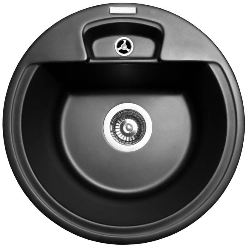 Мойка кухонная Miraggio VALENCIA Black Shine