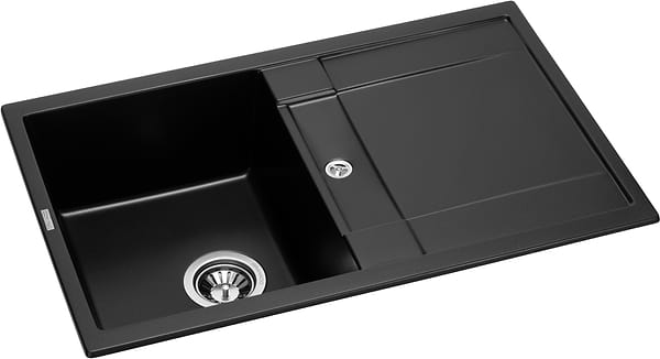 Фото - Мийка кухонна GRANADO Valencia Black Shine