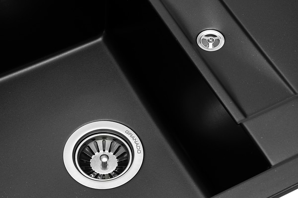 Фото - Мийка кухонна GRANADO Valencia Black Shine