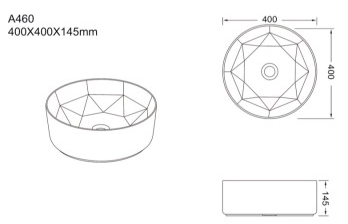 Фото - Раковина для ванной VALESO A460B