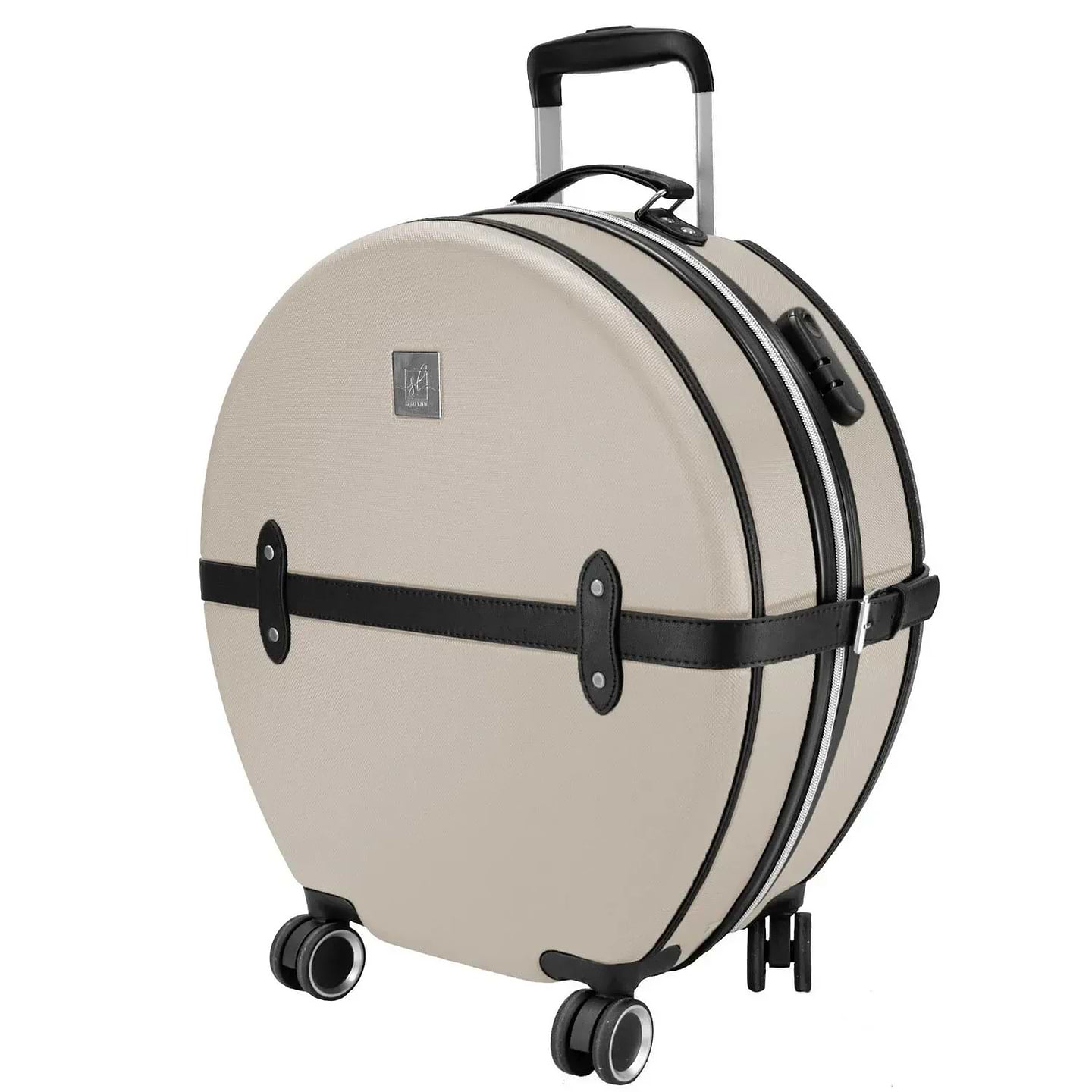 Валіза Semi Line S Champagne/Black (T5674-2)