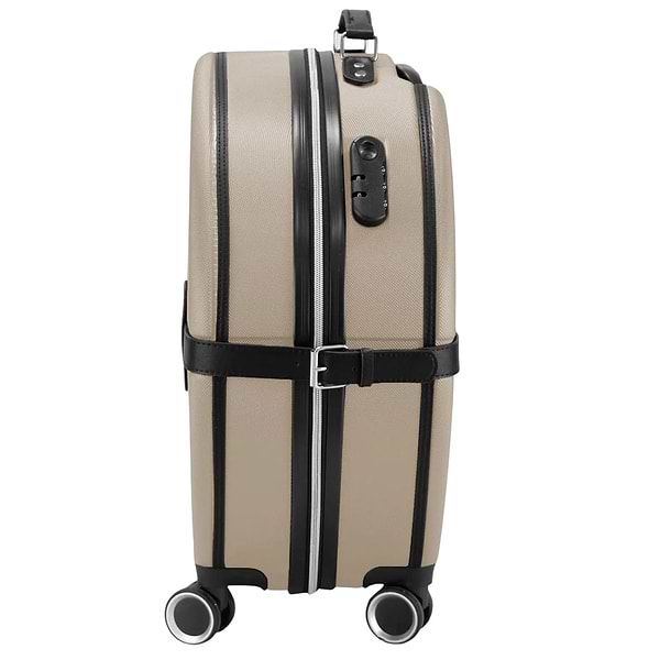 Фото - Валіза Semi Line M Champagne/Black (T5674-3)