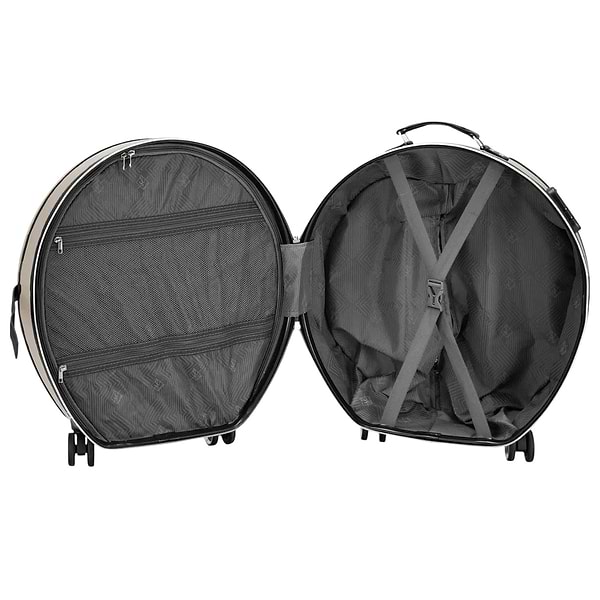 Фото - Валіза Semi Line M Champagne/Black (T5674-3)