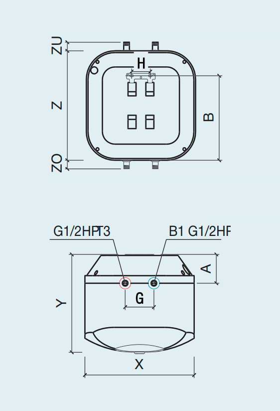 Фото - Водонагрівач Quartz Thermal Technology Vallon 30 O
